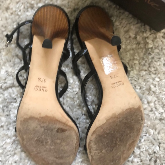 Gucci Black Bamboo Heels SOLD - Picture 4 of 4